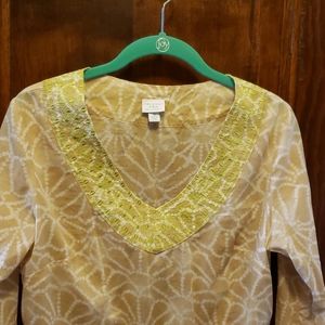 Calypso 3/4 sleeve top